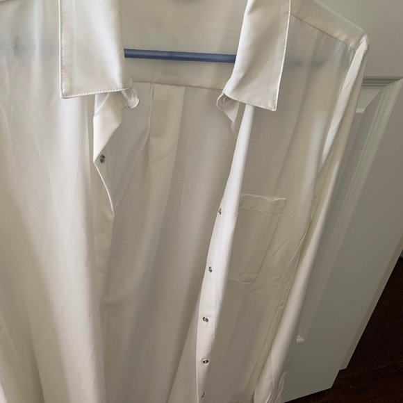 MPG Sport Milano Technical Dress Shirt, White, - Picture 4 of 4